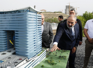 Վարչապետը ներկա է գտնվել կառավարության աջակցությամբ հիմնվող տեխնոլոգիական կենտրոնի հիմնարկեքին