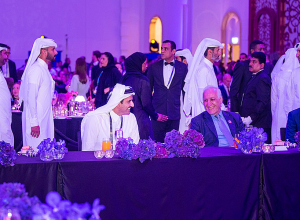 Президент присутствовал на приёме, данном от имени эмира Катара