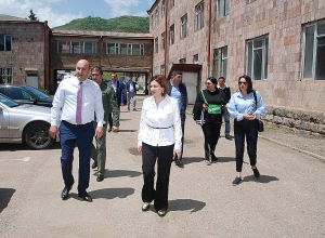 Անահիտ Ավանեսյանն այցելել է Բերդ