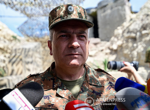 Հյուսիսարևելյան սահմանագոտում իրավիճակը հարաբերական կայուն է․ 3-րդ բանակային կորպուսի հրամանատար