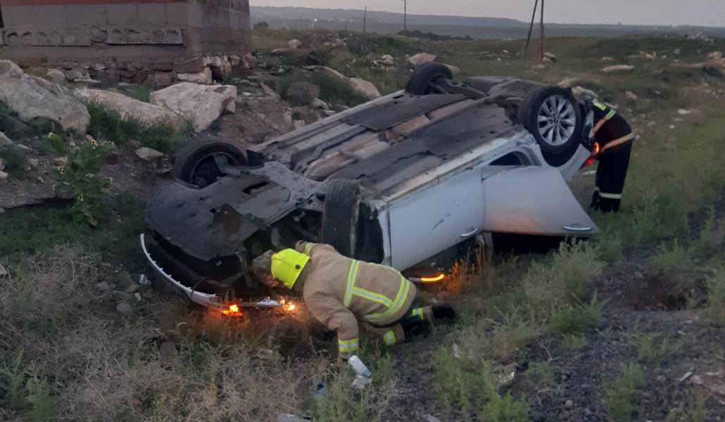 thumbnail_ՃՏՊ Երևան-Գյումրի ավտոճանապարհին. կա տուժած (2)