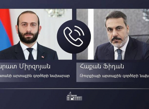 Հայաստանի և Թուրքիայի արտաքին գործերի նախարարները հեռախոսազրույց են ունեցել