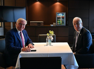 ՀՀ և Գերանիայի նախագահները զրույցի ընթացքում  անդրադարձել են ղարաբաղյան հիմնախնդրի շուրջ տիրող ընդհանուր իրավիճակին