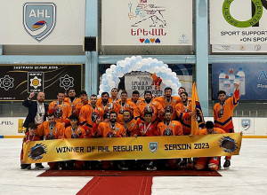 «Երևանյան առյուծներ» թիմը հաղթեց հոկեյի Հայաստանի կանոնավոր առաջնությունում