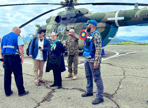 Նատալի Լուազոն և SEDE-ի պատվիրակությունը Սիսիանի օդանավակայանում կմիանան ԵՄ մոնիտորինգային թիմին՝ Լաչինի միջանցքում ծրագրվող պարեկության համար