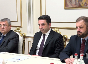 ԱԺ նախագահ Ալեն Սիմոնյանն ընդունել է Հայաստանում առաքելությունն ավարտող Իրանի դեսպանին