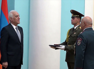 Երևան քաղաքի վարչության պետ, ոստիկանության գնդապետ Սևան Քոչարյանին շնորհվել է գեներալ մայորի կոչում