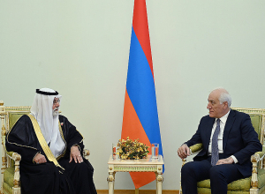 Նախագահ Վահագն Խաչատուրյանին իր հավատարմագրերն է հանձնել Հայաստանում Բահրեյնի Թագավորության դեսպանը