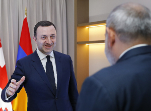 Բաթում քաղաքում տեղի է ունեցել Նիկոլ Փաշինյանի և Իրակլի Ղարիբաշվիլիի հանդիպումը