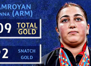 Աննա Ամրոյանը՝ ծանրամարտի Եվրոպայի Մ-17 աղջիկների չեմպիոն