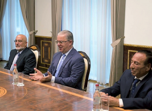 Նախագահ Վահագն Խաչատուրյանն ընդունել է ՍԴՀԿ կենտրոնական վարչության անդամներին