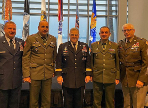 Էդվարդ Ասրյանը առանձնազրույց է ունեցել ԱՄՆ ԶՈՒ միավորված շտաբների պետերի նախագահ, գեներալ Մարկ Միլլիի հետ