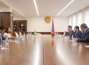 Սուրեն Պապիկյանն ընդունել է ՀՀ-ում Հնդկաստանի արտակարգ և լիազոր դեսպանին