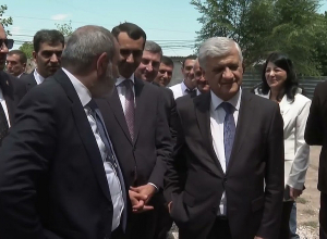 Վարչապետը ծանոթացել է Ներքին Գետաշենի N1 դպրոցի կառուցման աշխատանքների ընթացքին