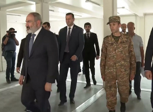 Վարչապետը ծանոթացել է ՊՆ մոդուլային N զորամասի հիմնման ընթացքին