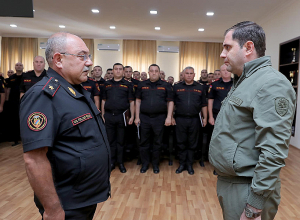 Սուրեն Պապիկյանն այցելել է ՊՆ ռազմական ոստիկանություն