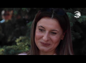 Церемония приведения к присяге в воинском пантеоне «Ераблур»