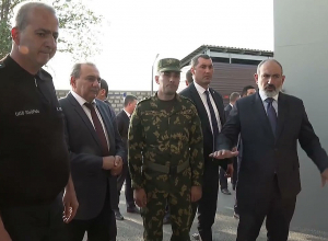 Վարչապետը Կապանում այցելել է Ազգային անվտանգության ծառայության սահմանապահ ուղեկալ