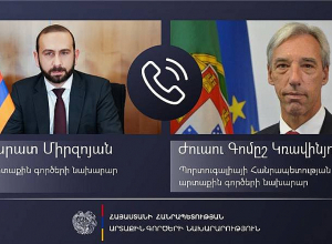 Мирзоян представил главе МИД Португалии подробности обострения гуманитарного кризиса в НК