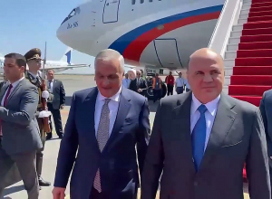 Մհեր Գրիգորյանը դիմավորել է ՌԴ վարչապետ Միխայիլ Միշուստինին