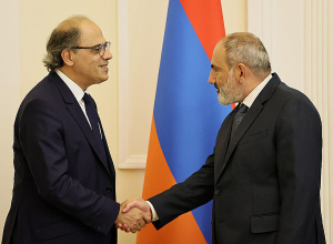 Վարչապետն ընդունել է ԱՄՀ Միջին Արևելքի և Կենտրոնական Ասիայի դեպարտամենտի տնօրենին