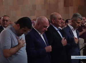 Ստեփանակերտի Մայր տաճարում կատարվել է Հանրապետական մաղթանք