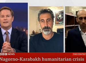 Սերժ Թանկյանն ու Արտակ Բեգլարյանը BBC հեռուստաալիքի եթերում ներկայացրել են իրավիճակը Լեռնային Ղարաբաղում
