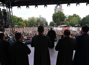 Ընդդիմության հանրահավաքը՝ լուսանկարներով