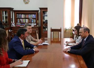 Արմեն Գրիգորյանը ՀՀ-ում Լիտվայի նորանշանակ դեսպանին ներկայացրել է հայ-ադրբեջանական սահմանին տիրող իրավիճակը