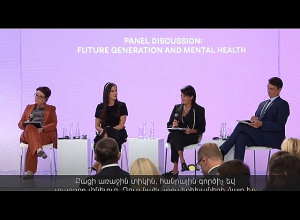 Լեռնային Ղարաբաղում բնակվող 30.000 երեխաները տառապում են սննդի պակասից. Աննա Հակոբյանի ելույթը՝ Կիևում