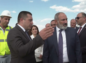 Հյուսիս հարավ ճանապարհի Լանջիկ Գյումրի 23 կմ հատվածի շինաշխատանքները լայն թափով ընթանում են