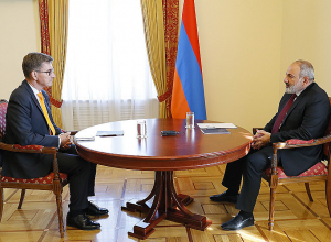 Փաշինյանն ընդունել է Հայաստանում Նիդերլանդների Թագավորության  դեսպան Նիկոլաս Յակոբ Սխերմերսին