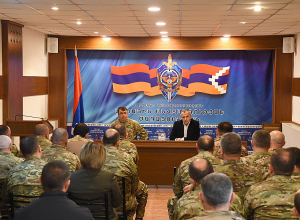 Նախագահ Սամվել Շահրամանյանն այցելել է ազգային անվտանգության ծառայություն
