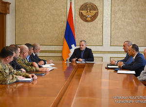 Արցախի նախագահն աշխատանքային խորհրդակցություն է անցկացրել