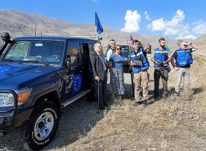 Ֆրանսիայի դեսպանը և Ֆրանսիայի ԱԺ արտաքին հարաբերությունների հանձնաժողովի նախագահը այցելել են Արարատի մարզ
