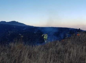 Հրդեհ Արայի լեռան ստորոտում