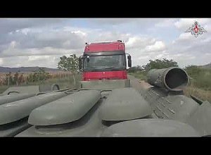 Խաղաղապահները 50 տոննա բեռ են հասցրել Արցախ․ ՌԴ ՊՆ տեսանյութը