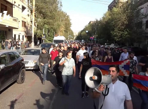 Անհնազանդության ակցիաներ Երեւանում. ՈՒՂԻՂ