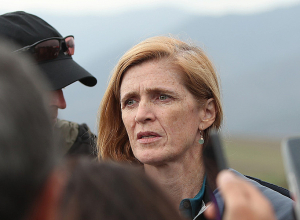 Սամանտա Փաուերի ճեպազրույցը Կոռնիձորում․ ՈՒՂԻՂ