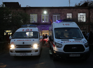 Շարունակվում է  Այրվածքաբանության ազգային կենտրոն գազալցակայանի պայթյունից տուժածների  տեղափոխումը