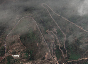 Maxar Technologies-ը հրապարակել է արբանյակային լուսանկարներ Արցախից հայերի զանգվածային արտագաղթի մասին