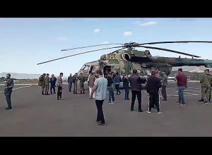 Ուղղաթիռով Ստեփանակերտի հիվանդանոցներից բոլոր պացիենտներին տեղափոխեցին Երեւան