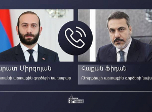 Հայաստանի և Թուրքիայի ԱԳ նախարարները հեռախոսազրույց են ունեցել