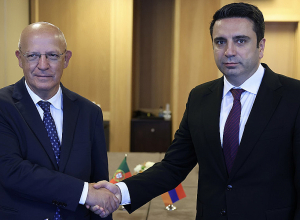 ՀՀ ԱԺ նախագահը հանդիպել է պորտուգալացի գործընկերոջը