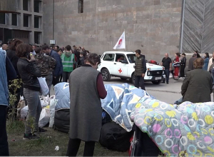 ԶՊՄԿ-ն աջակցում է Արցախից բռնի տեղահանվածներին