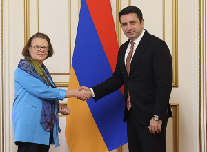 Ալեն Սիմոնյանն ընդունել է Ֆինլանդիայի արտակարգ եւ լիազոր դեսպանին