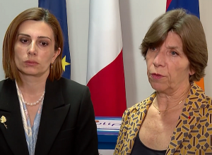 Կատրին Կոլոննան Անահիտ Ավանեսյանի ուղեկցությամբ տեսակցել է ԼՂ-ում պшյթյnւնից տուժածներին. 4 բուժառու կտեղափոխվի Ֆրանսիա