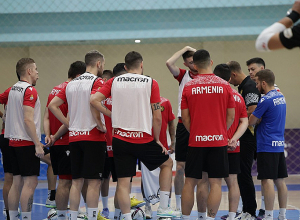 Հայաստանի ֆուտզալի հավաքականը պատրաստվում է աշխարհի չեմպիոնի հետ խաղերին