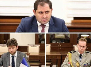 Папикян обсудил с послом Франции вопросы, касающиеся ситуации на армяно-азербайджанской границе, а также другие вопросы безопасности