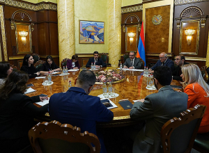 Տիգրան Խաչատրյանն աշխատանքային քննարկում է ունեցել Կավիտա Բելանիի հետ